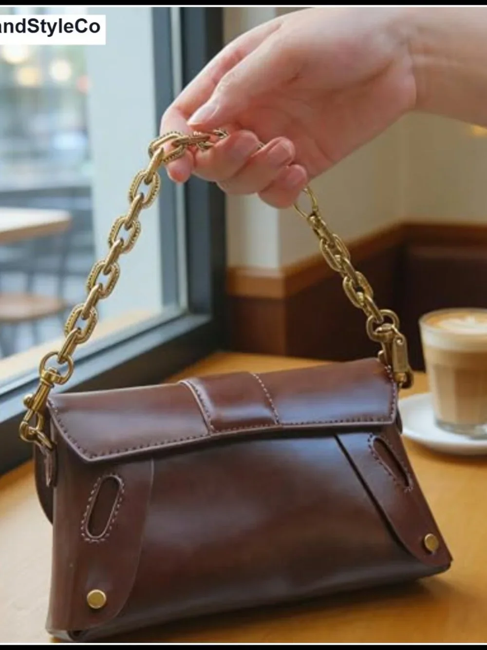 Multi-Functional Metal Bag Charm & Chain Extender for Handbags